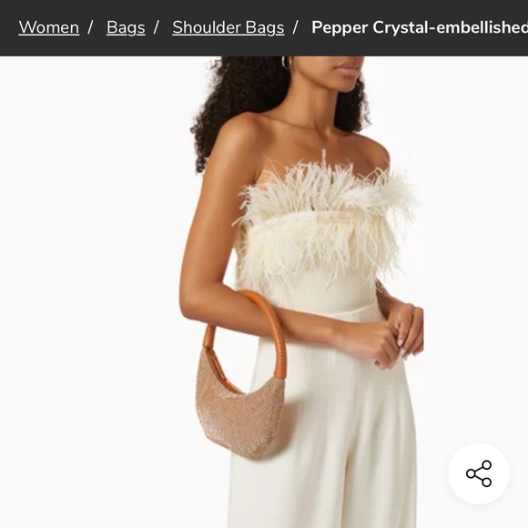 STAUD Handbags - STAUD pepper crystal bag